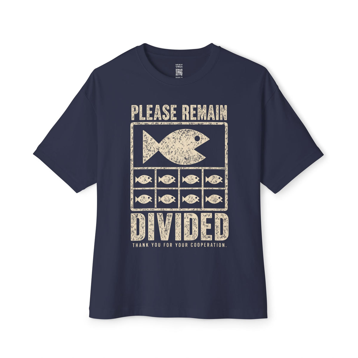 Remain Divided Oversized Tee