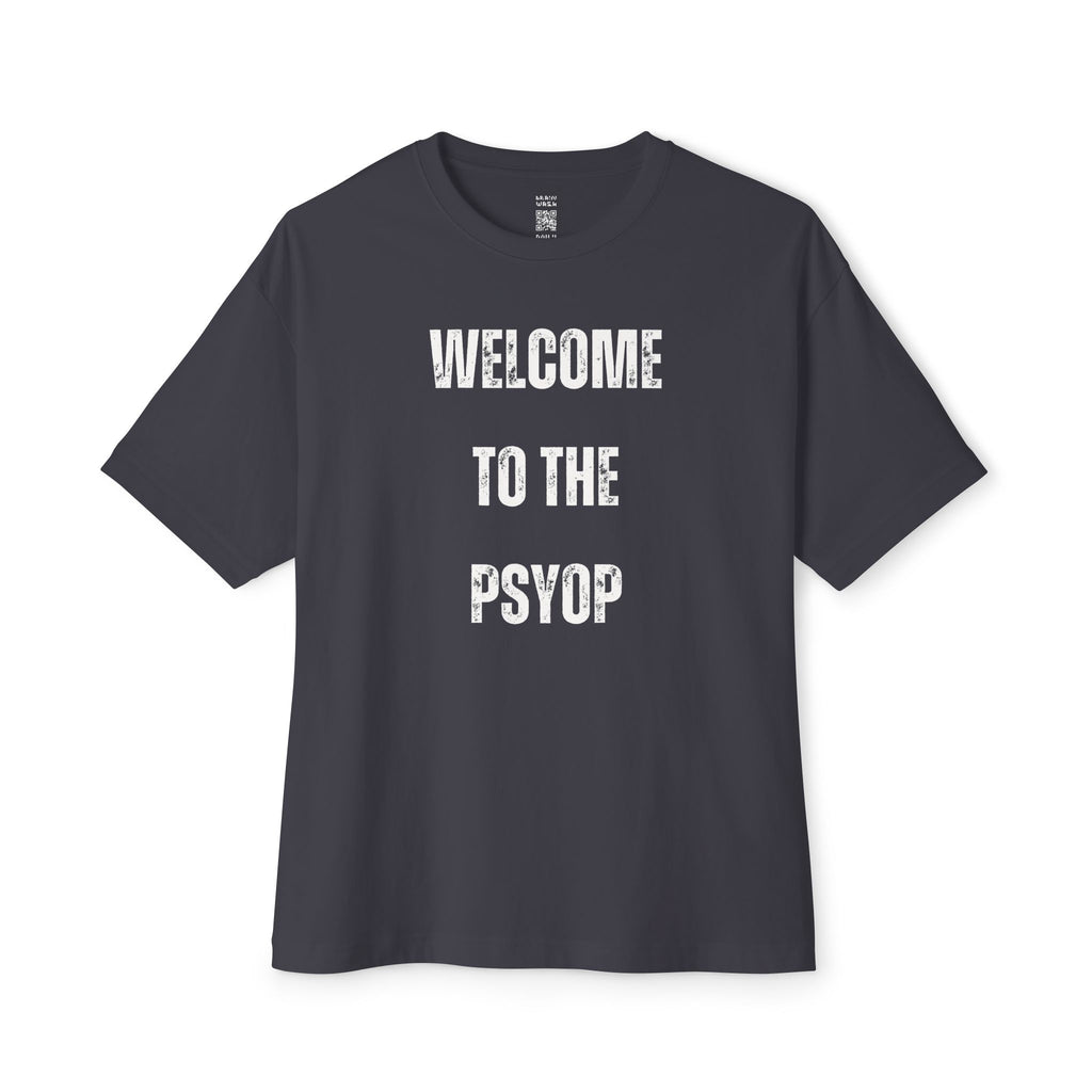 Welcome To The Psyop Oversized Tee