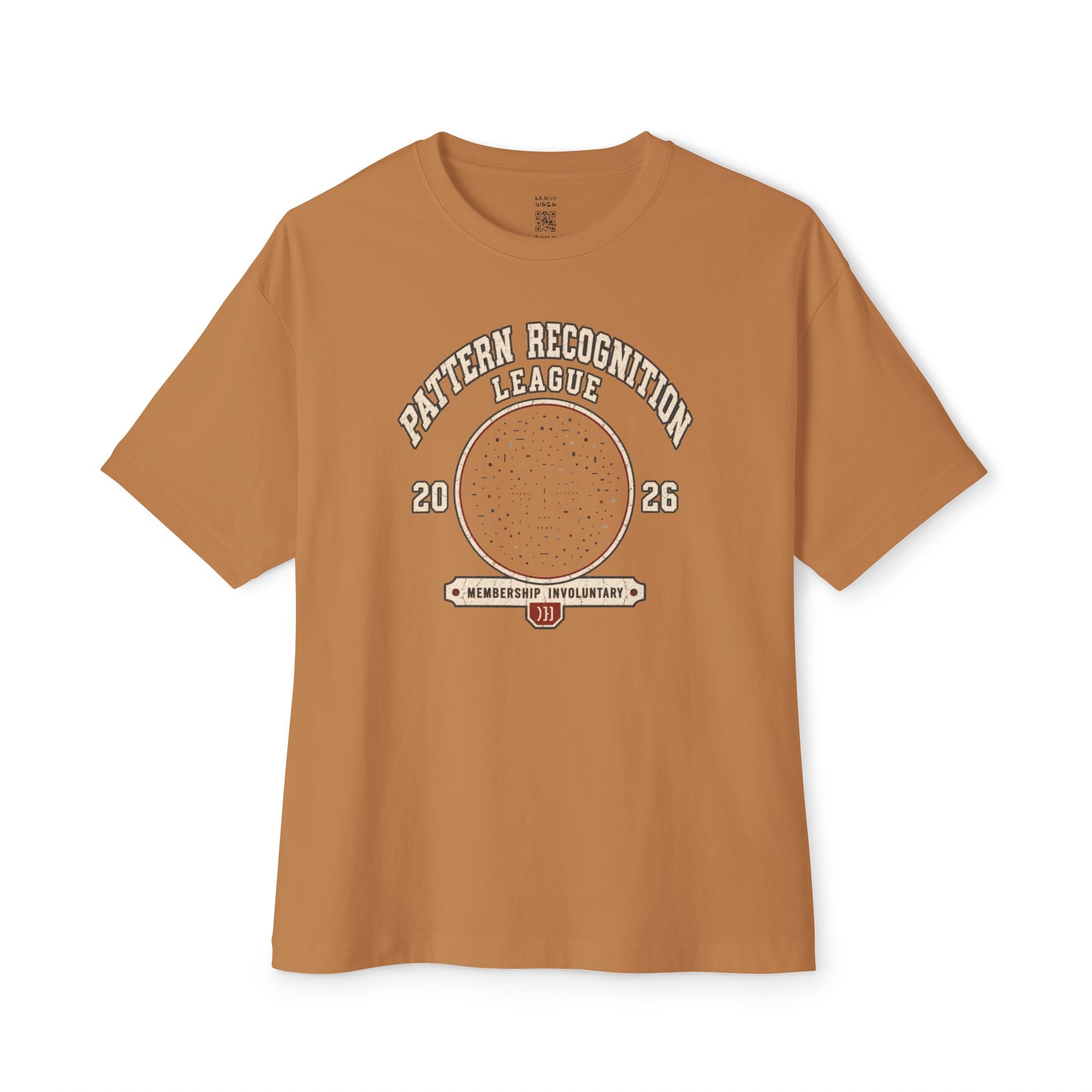 Pattern Recognition League Oversized Tee