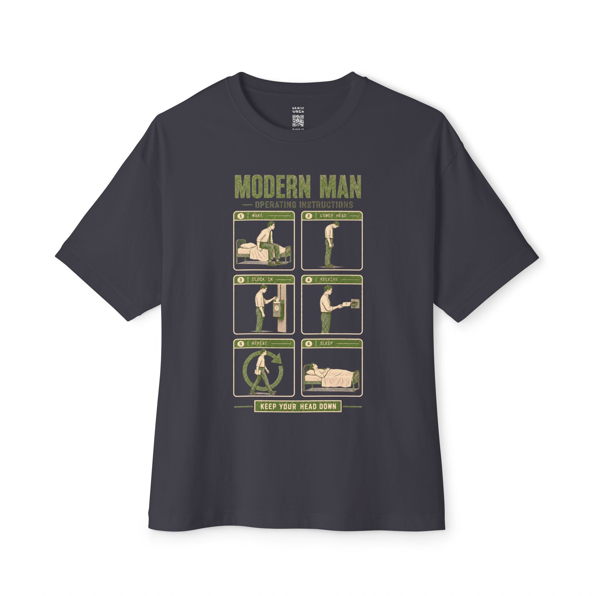 Modern Man Operating Instructions Oversized Tee