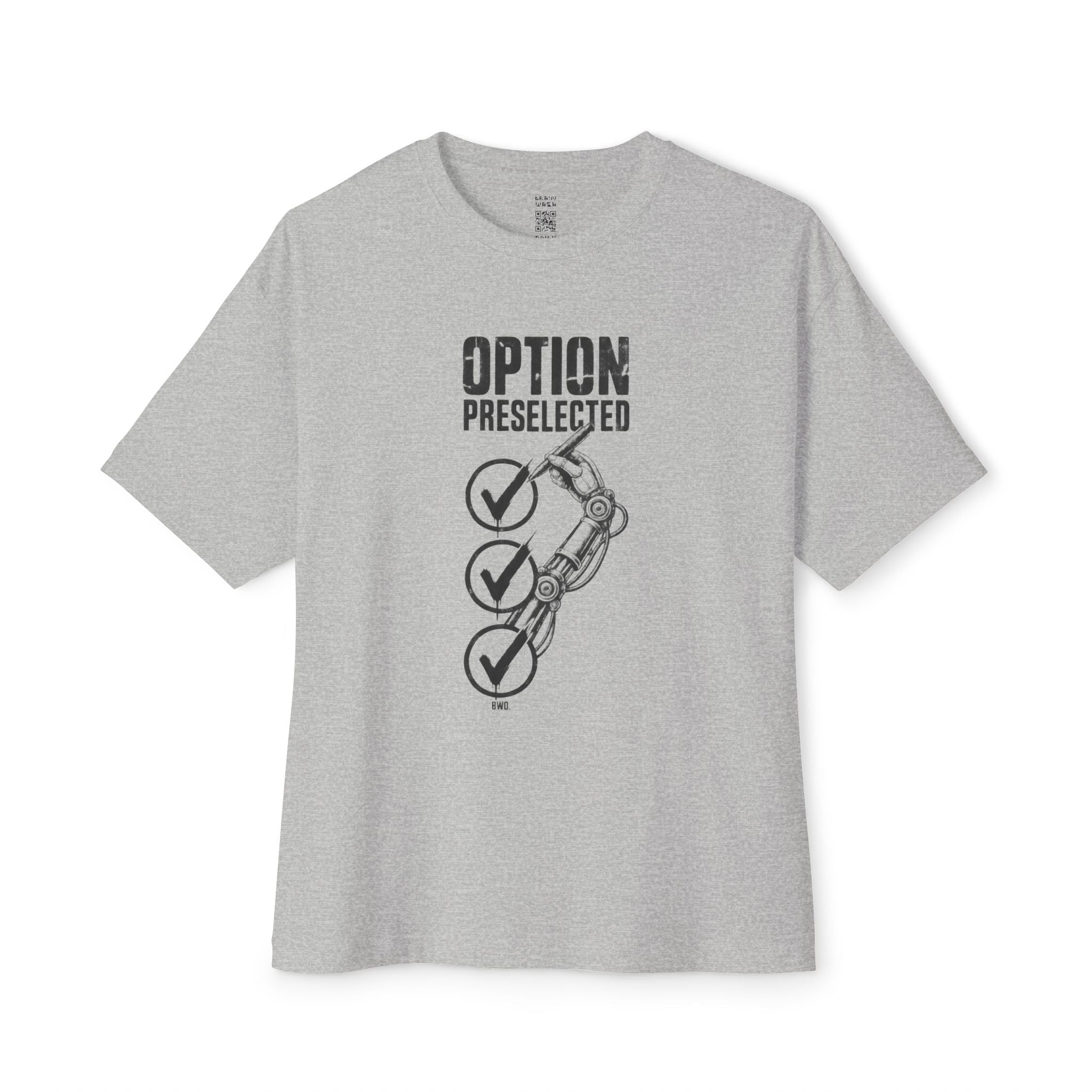 Option Preselected Oversized Tee