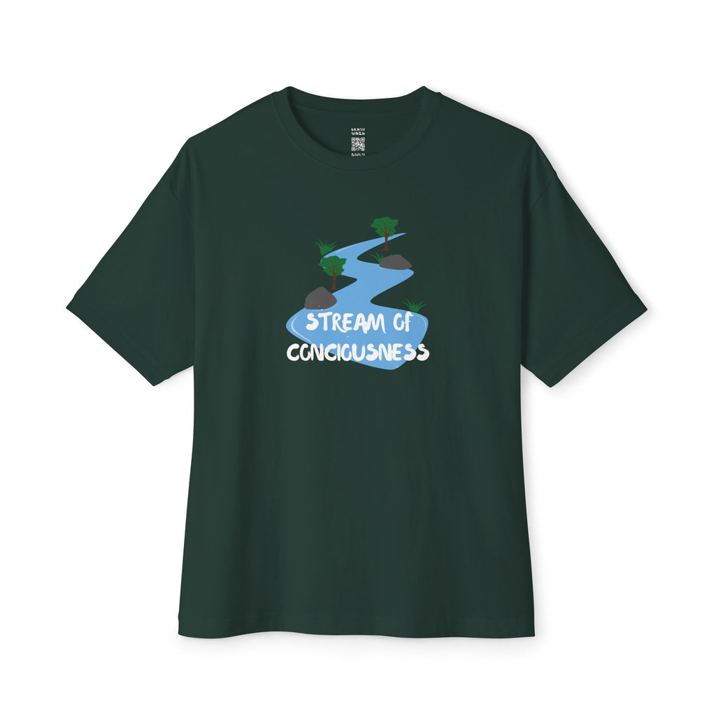 Stream Of Consciousness Oversized Tee