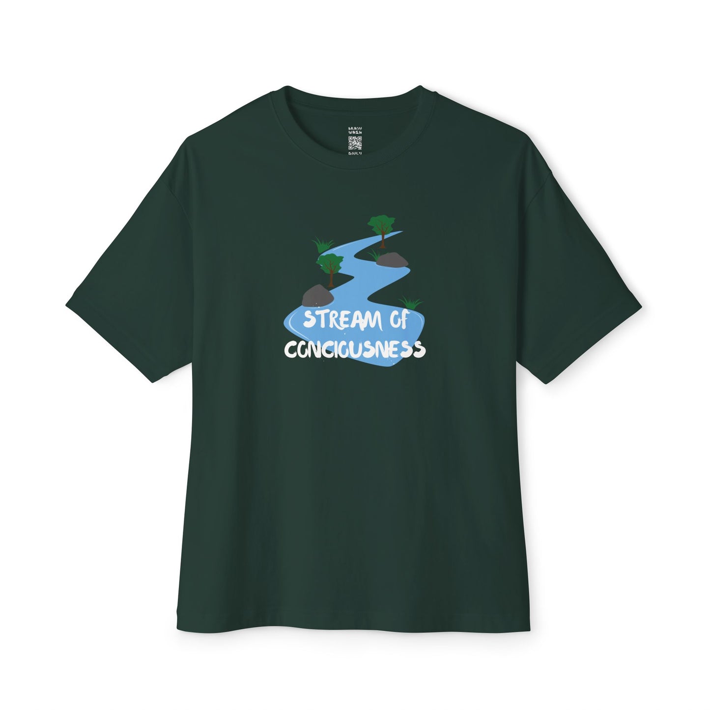 Stream Of Consciousness Oversized Tee