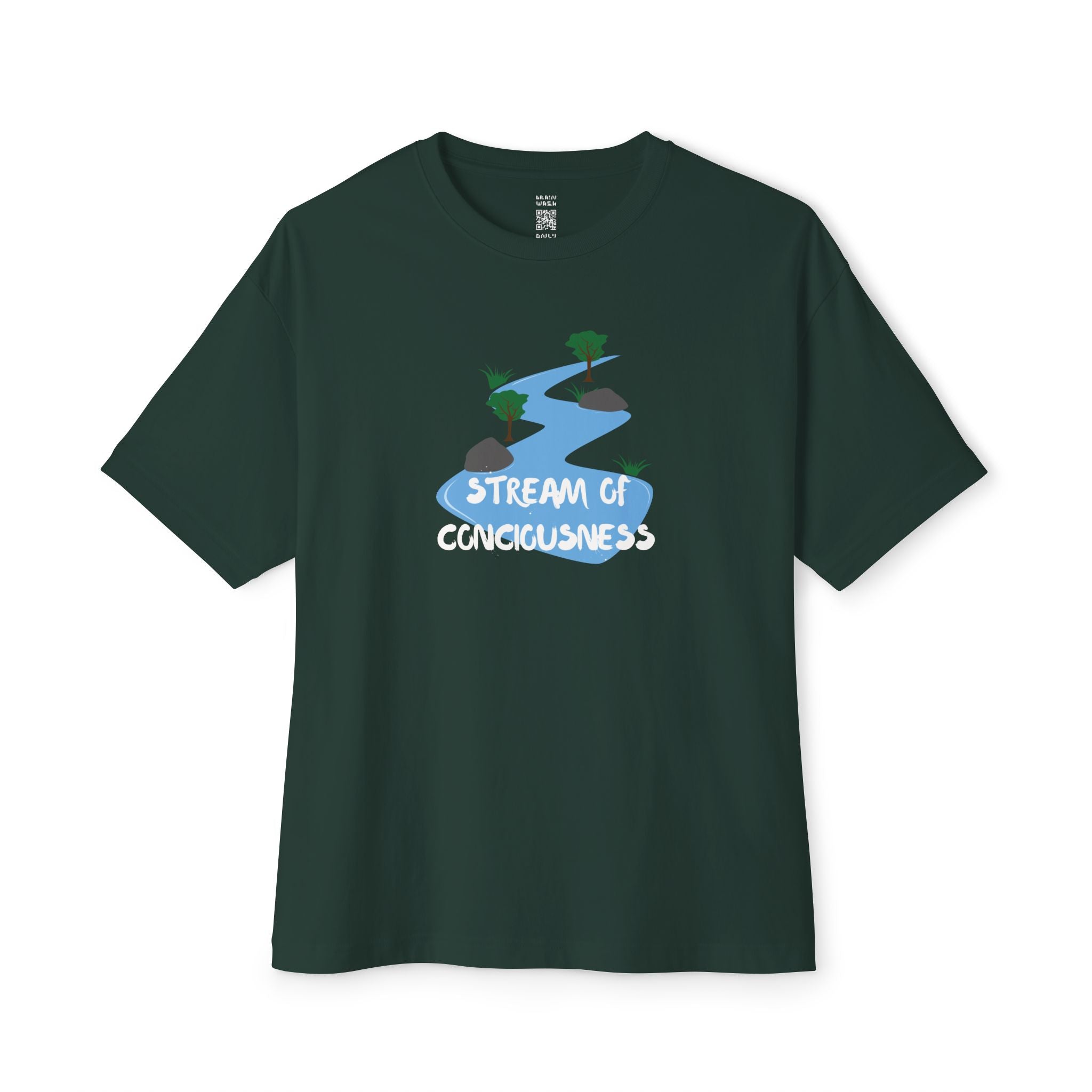 Stream Of Consciousness Oversized Tee