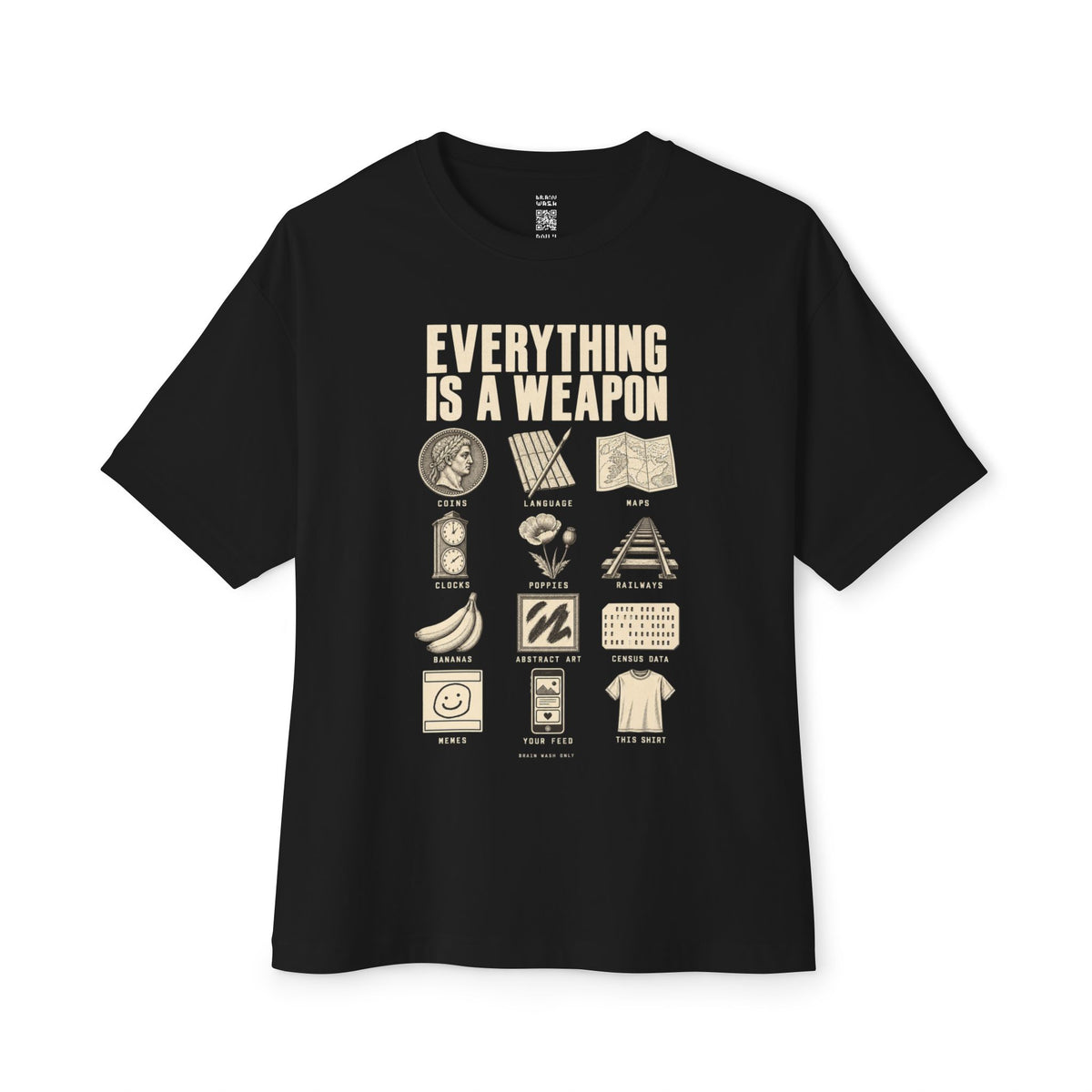 Everything is a Weapon Oversized Tee
