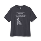 Stare Blankly Oversized Tee