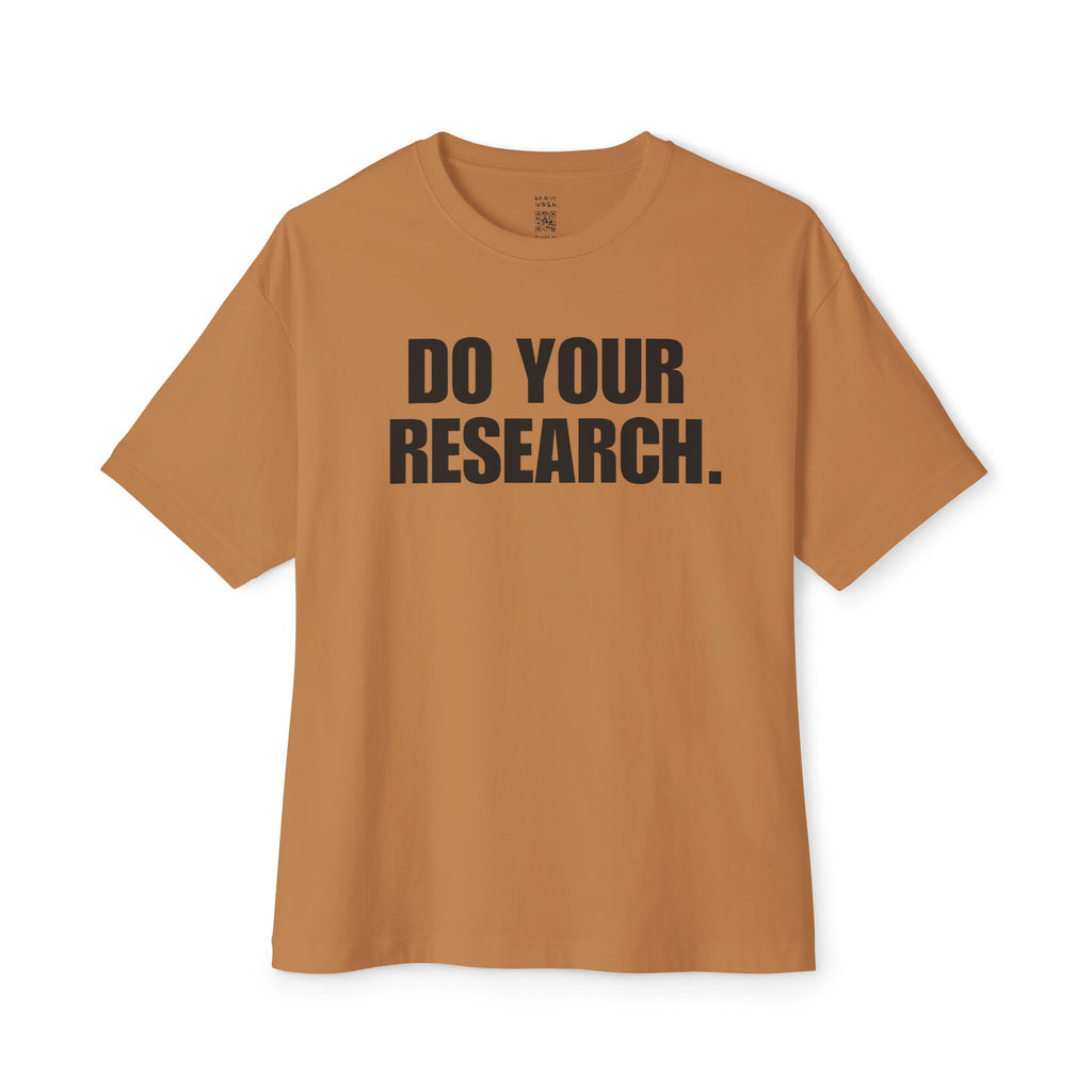 Do Your Research Oversized Tee