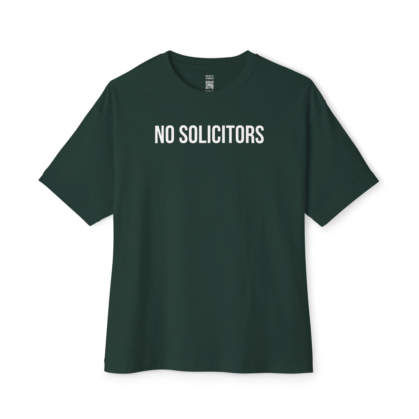 No Solicitors Oversized Tee