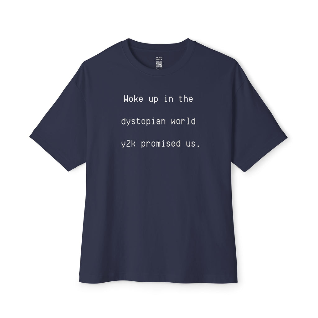 Woke Up In Dystopia Oversized Tee