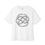 Ouroboros Earthworm Knot Oversized Tee