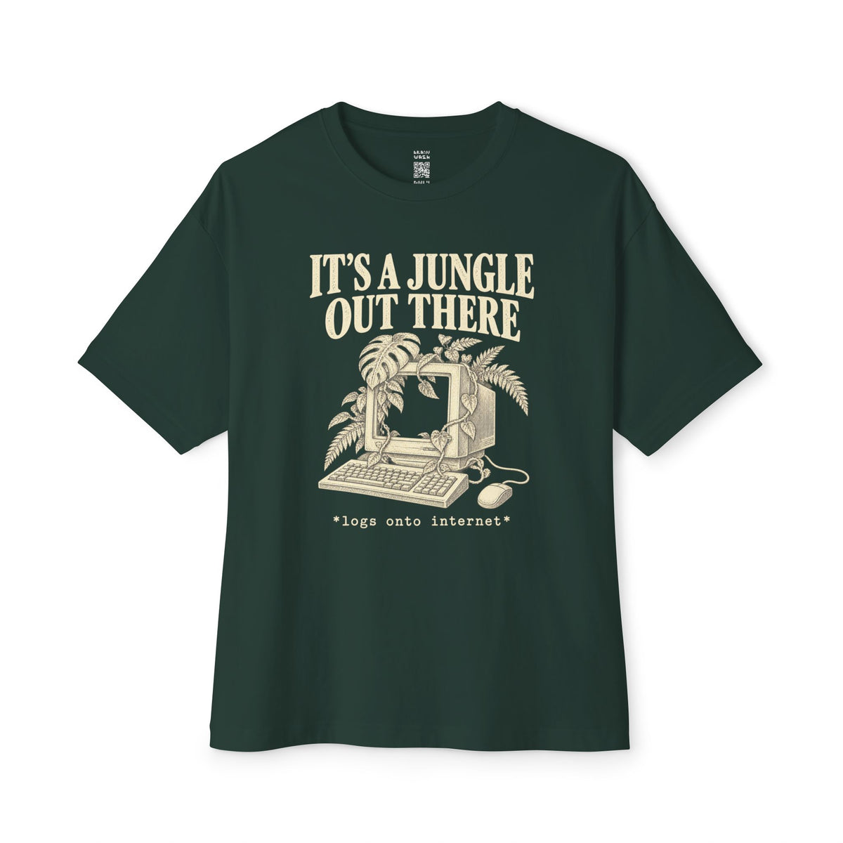 Jungle Out There Oversized Tee