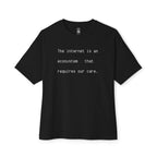 Ecosystem That Requires Our Care Oversized Tee