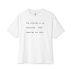 Ecosystem That Requires Our Care Oversized Tee