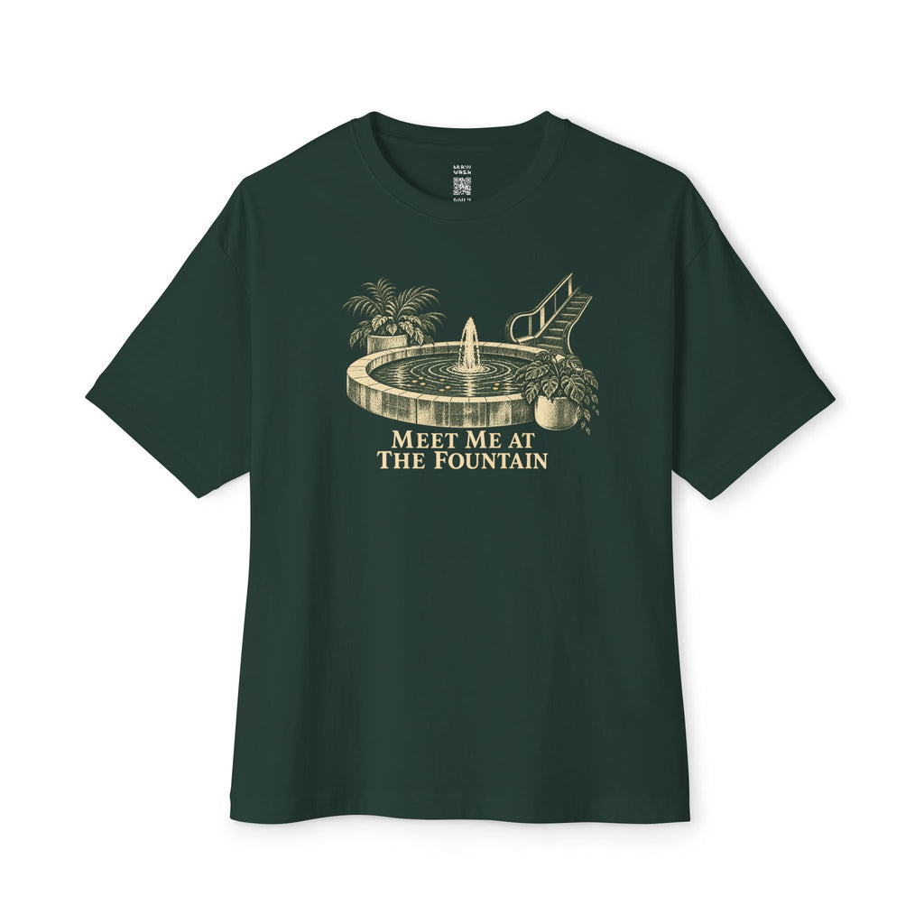 At The Fountain Oversized Tee