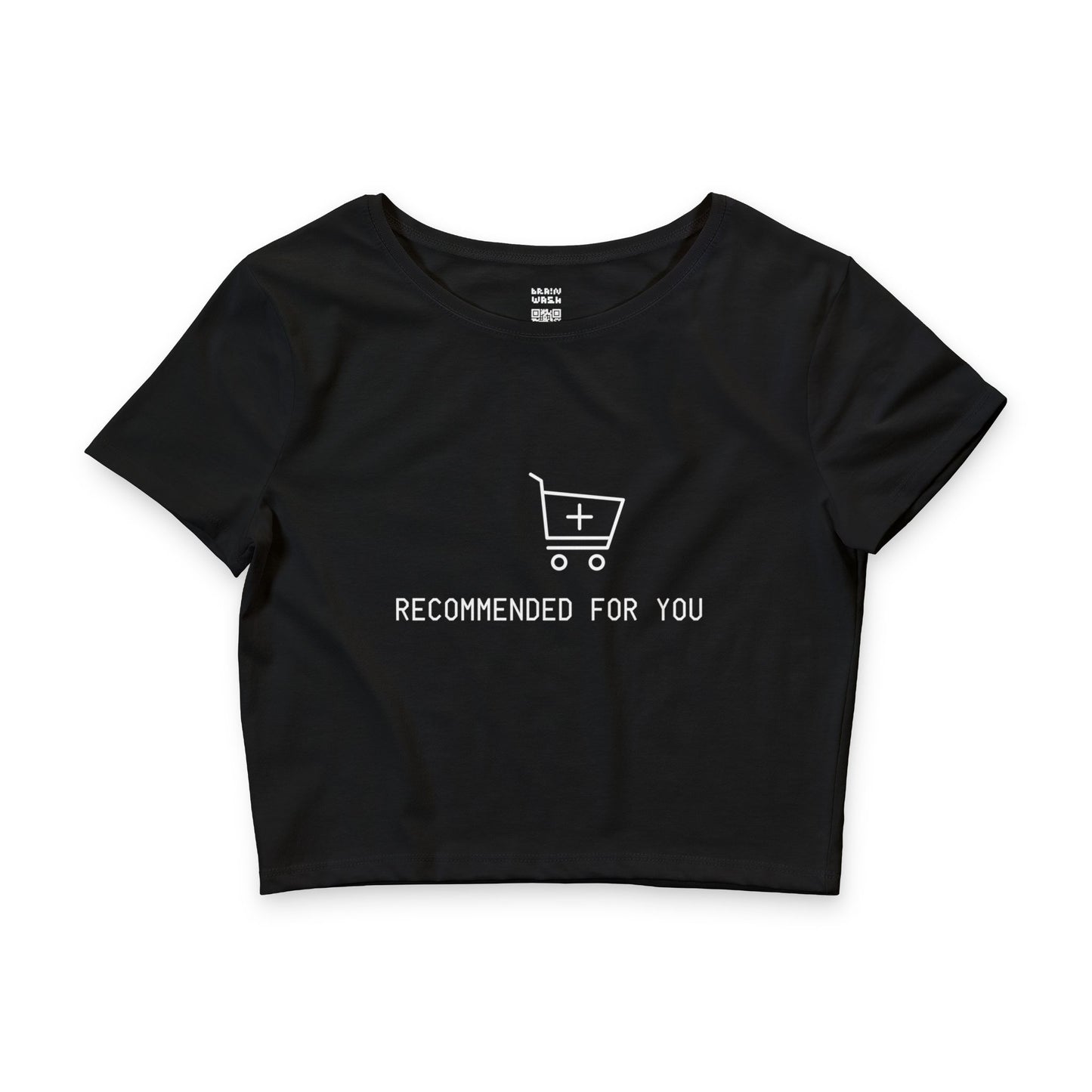 Recommended For You Crop Top Baby Tee