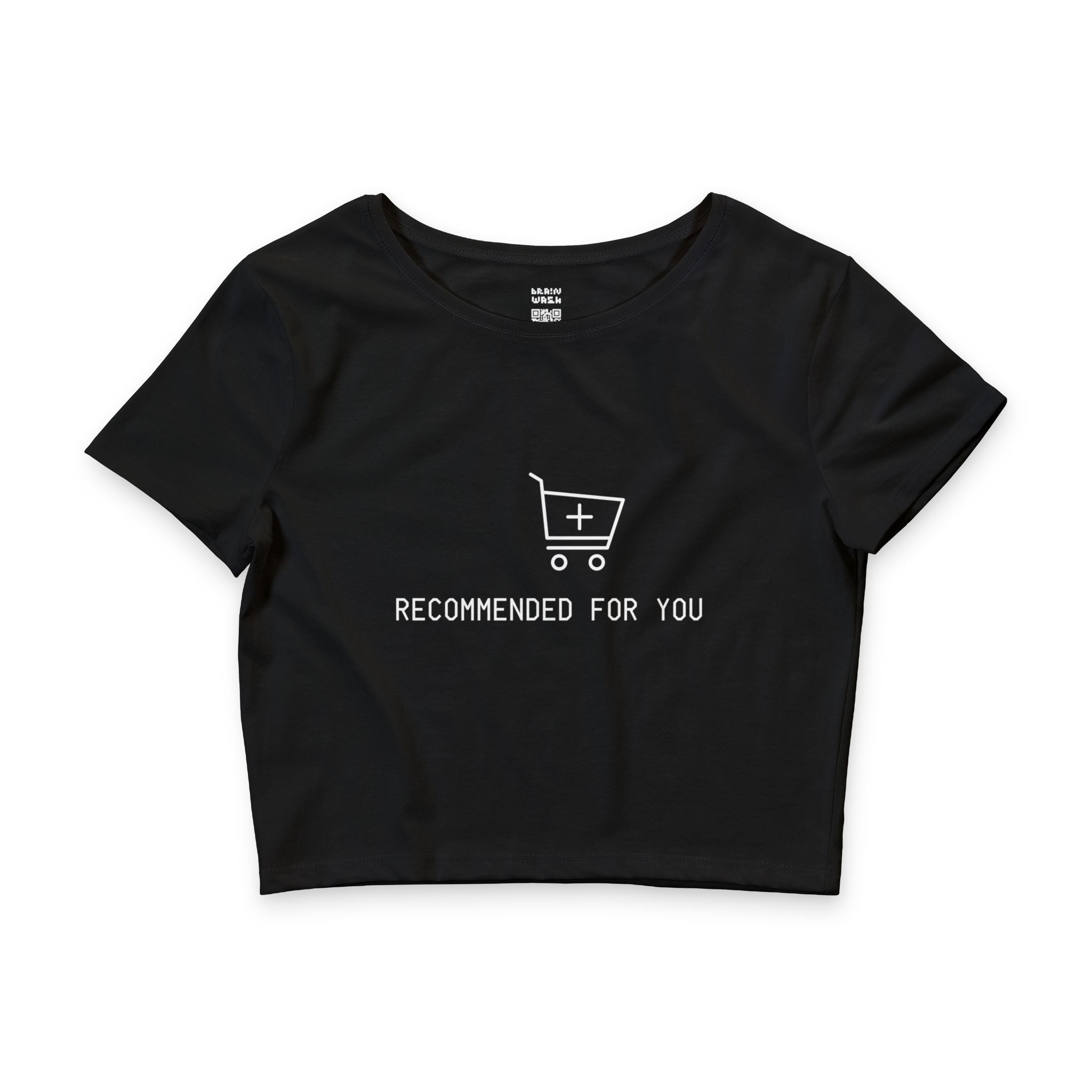 Recommended For You Crop Top Baby Tee