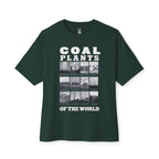 Coal Plants of the World Oversized Tee