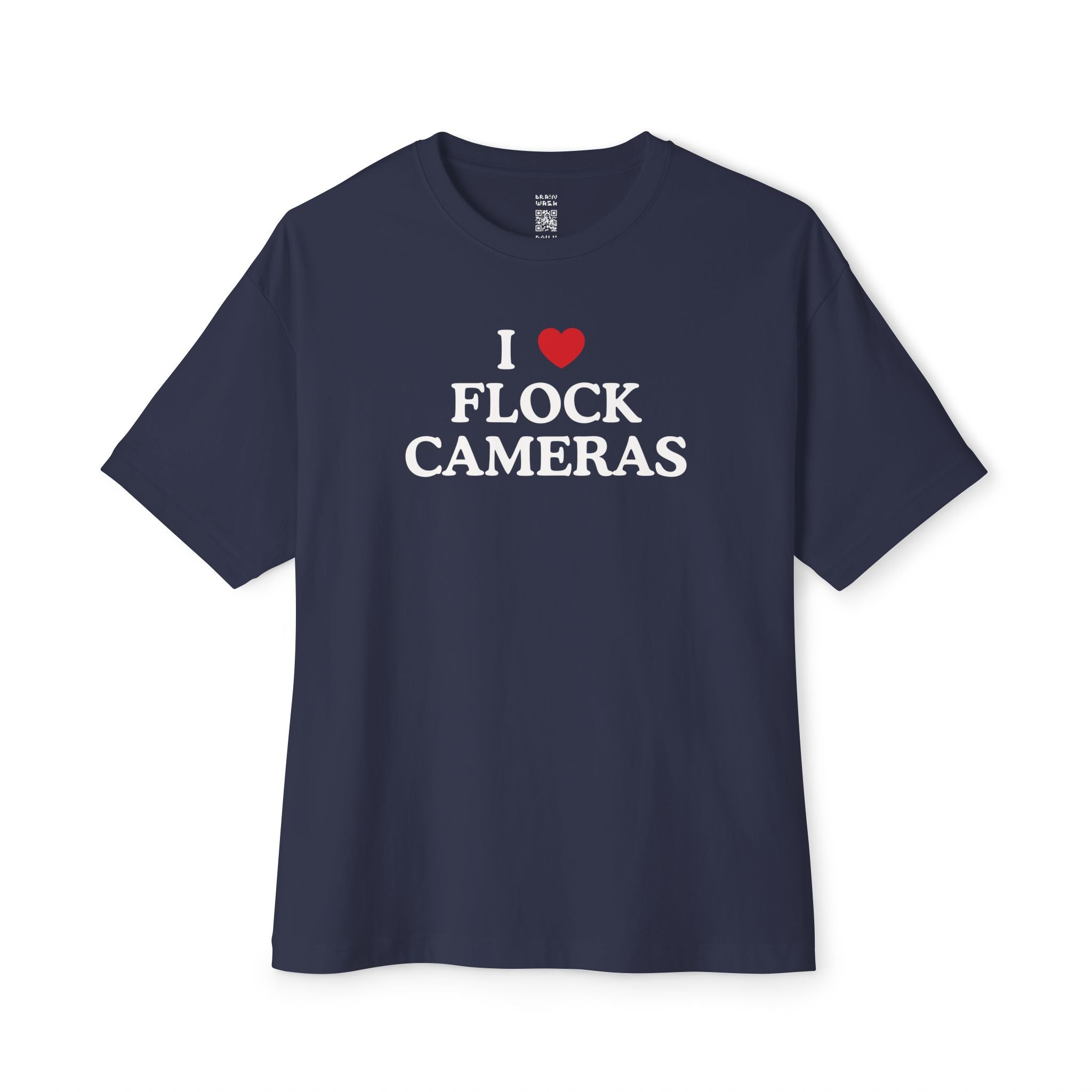 I Love Flock Cameras Oversized Tee