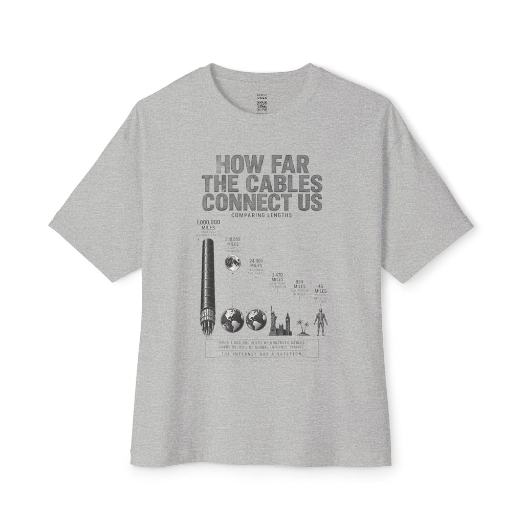 How Far The Cables Oversized Tee