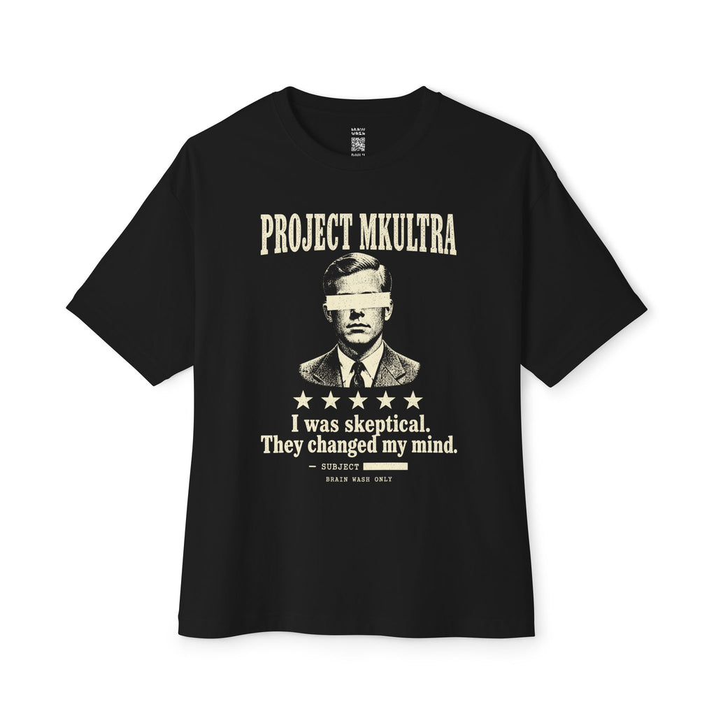 Project MKUltra Review Oversized Tee