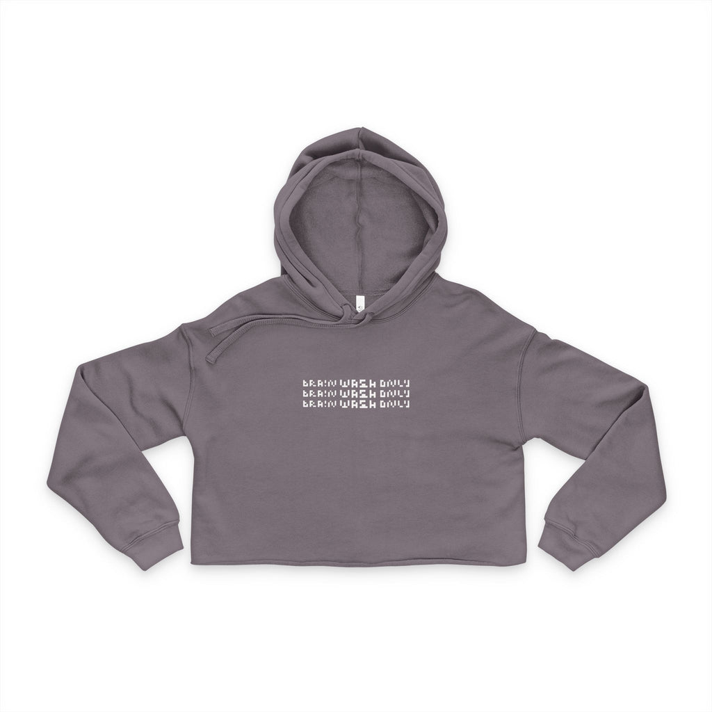 Oversized Cropped Hoodie