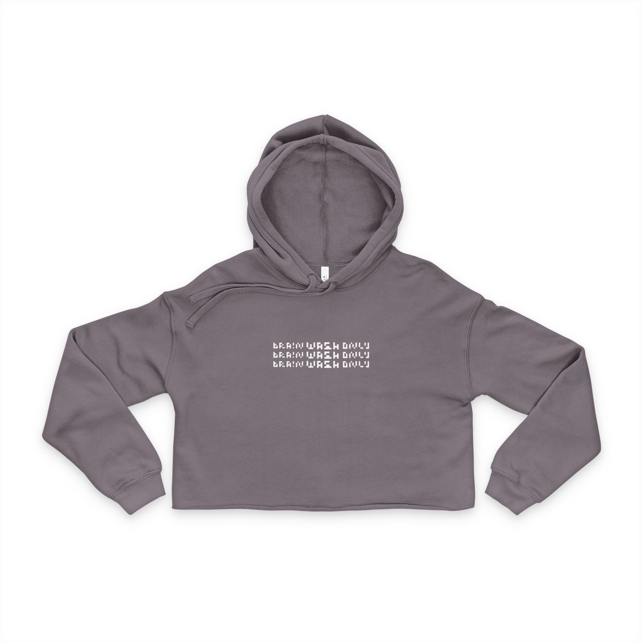 Oversized Cropped Hoodie
