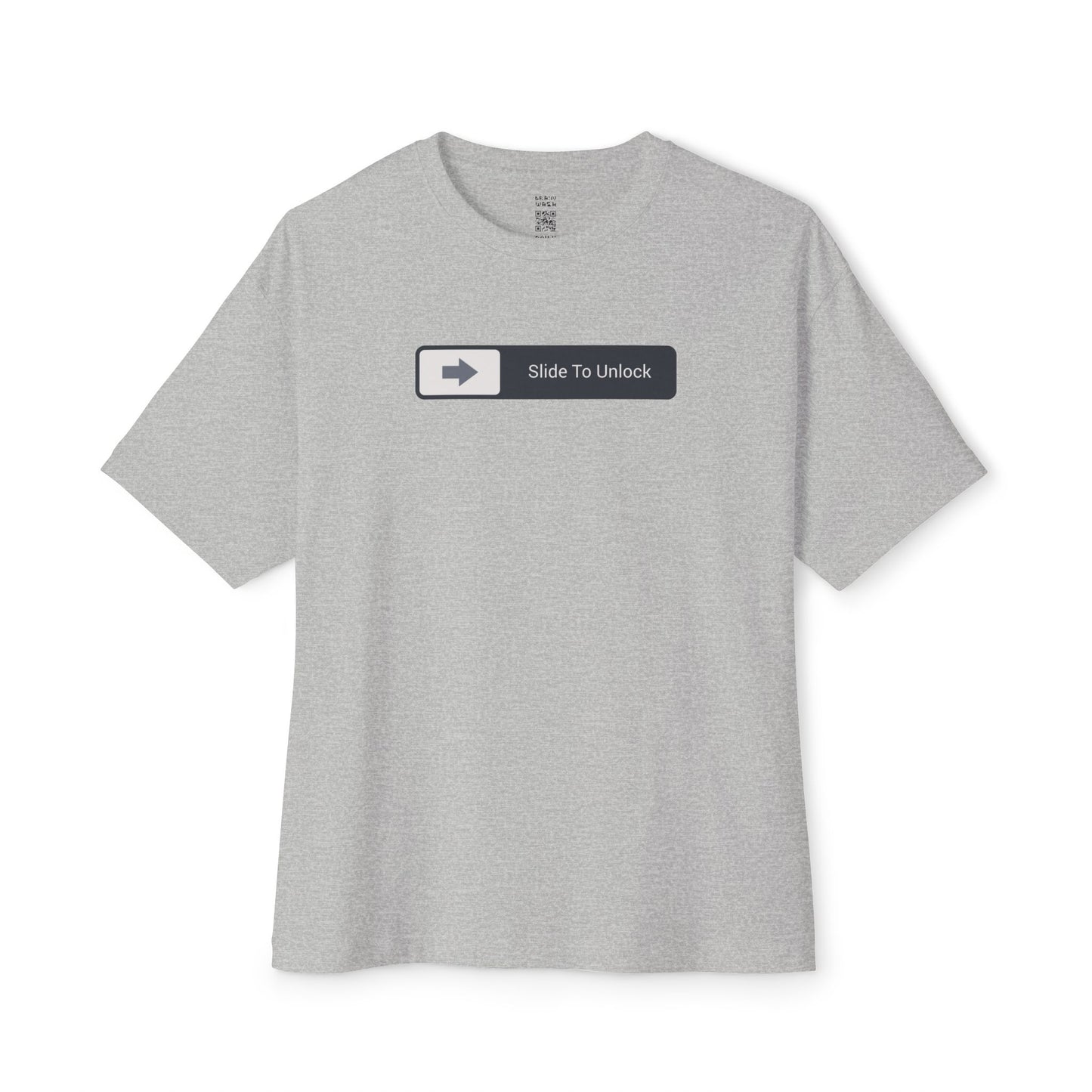 Slide To Unlock Oversized Tee