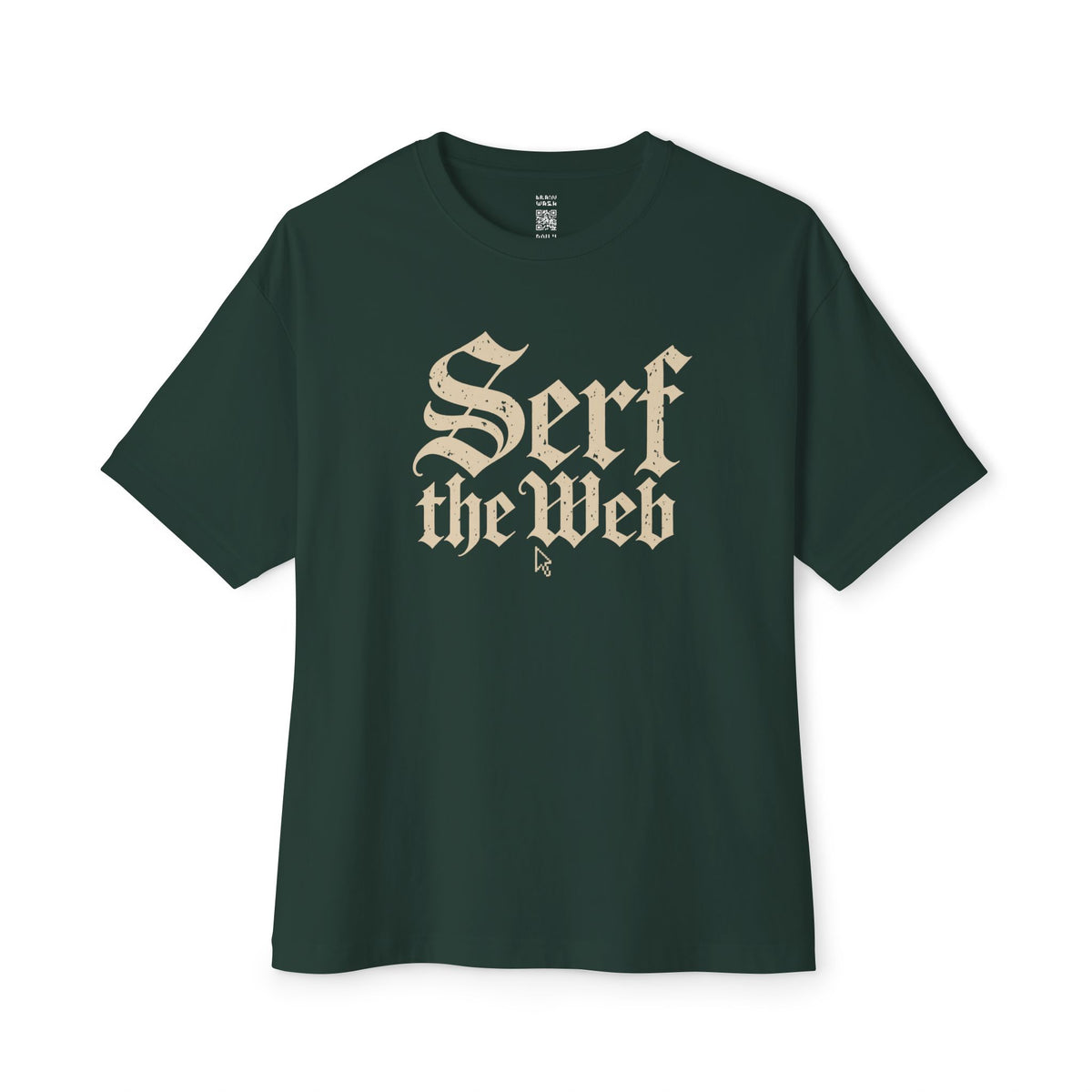 Serf The Web Oversized Tee