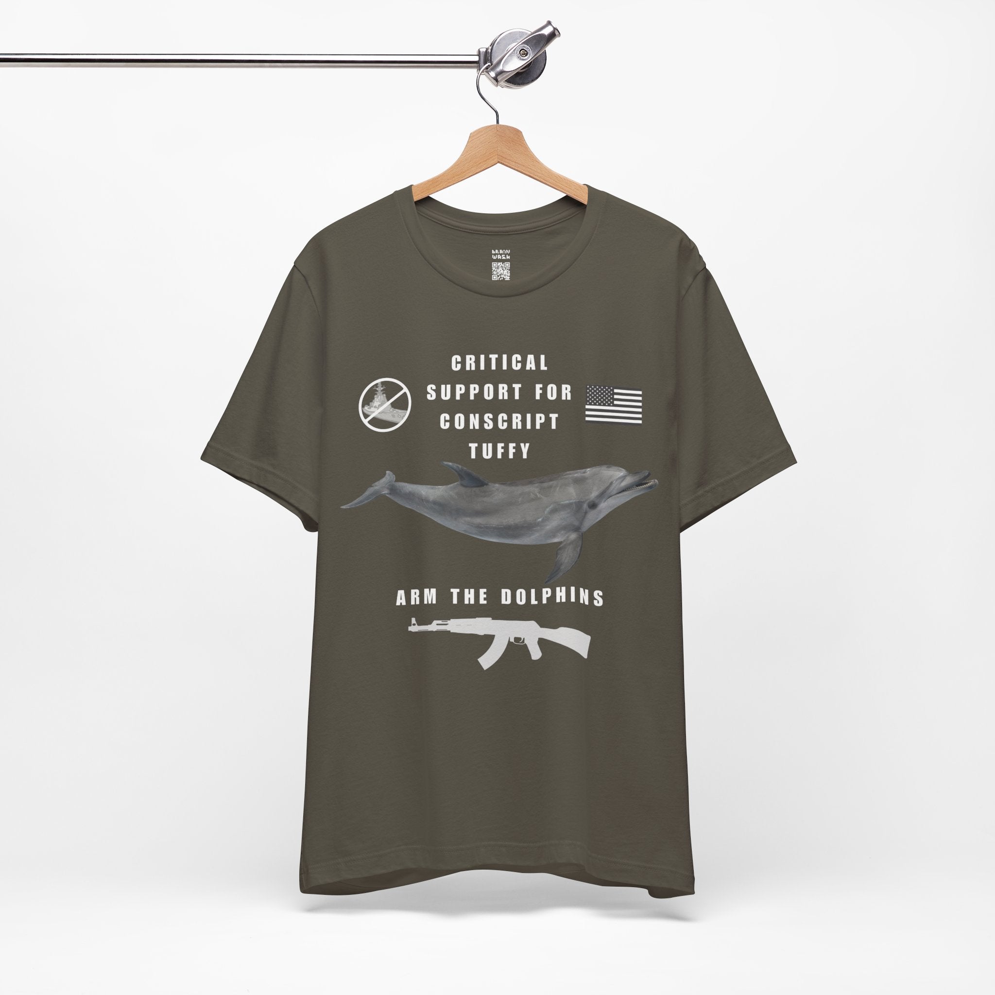 Conscript Tuffy Arm The Dolphins T-Shirt