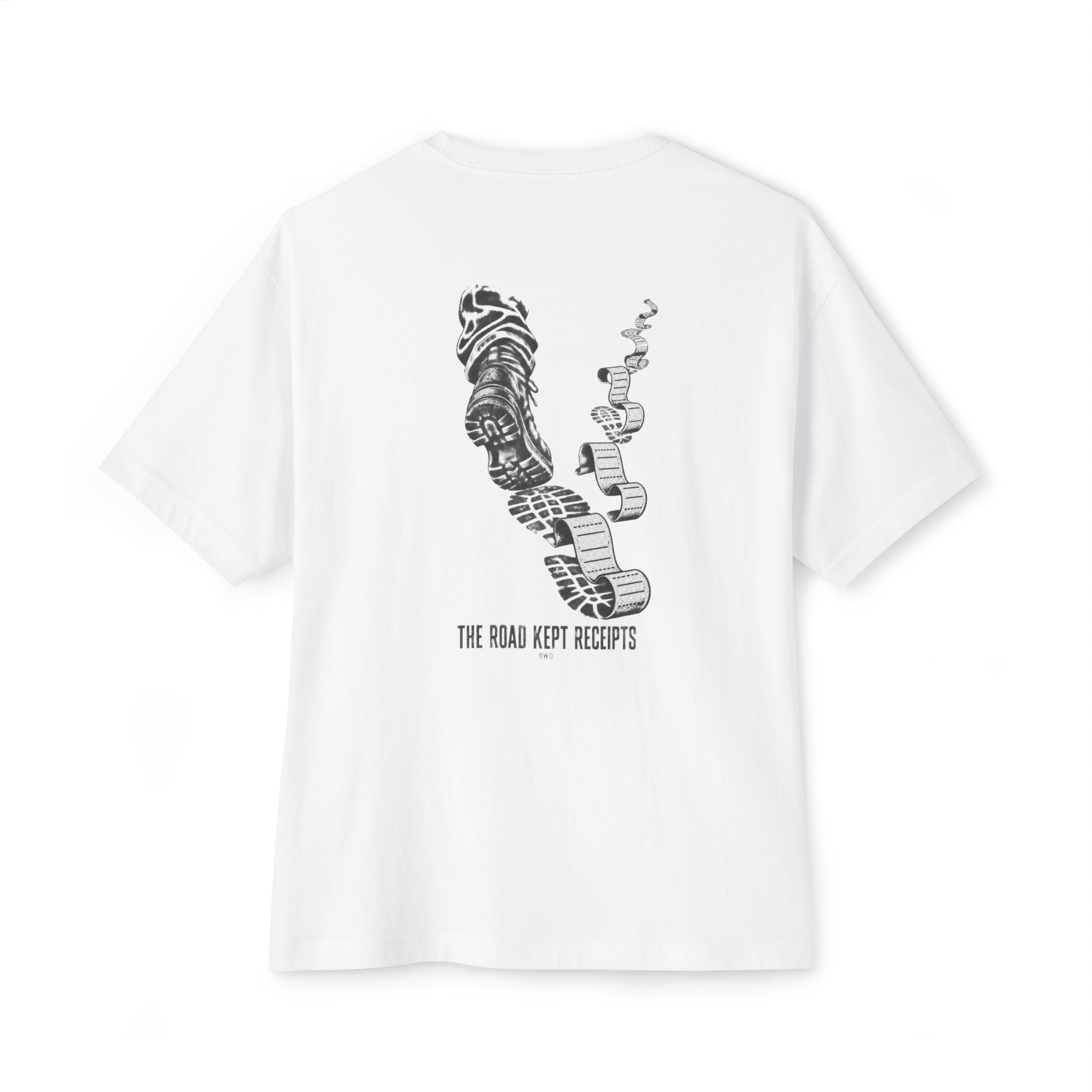 The Road Kept Receipts Oversized Tee