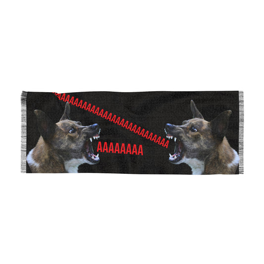 Yelling Dog Pashmina (Black)