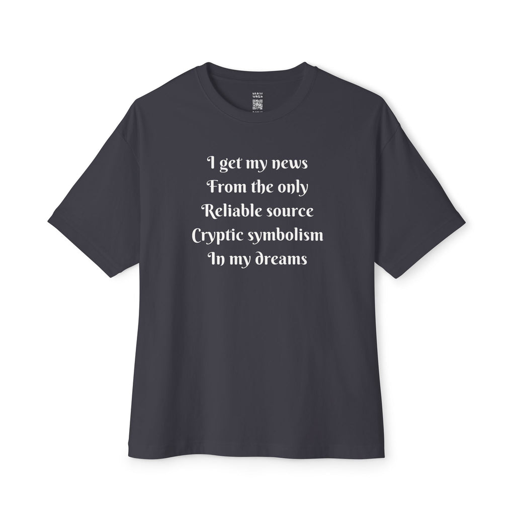 Cryptic Symbolism Oversized Tee