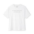 Please Approach Again Oversized Tee