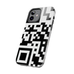 QR Print Tough Phone Case