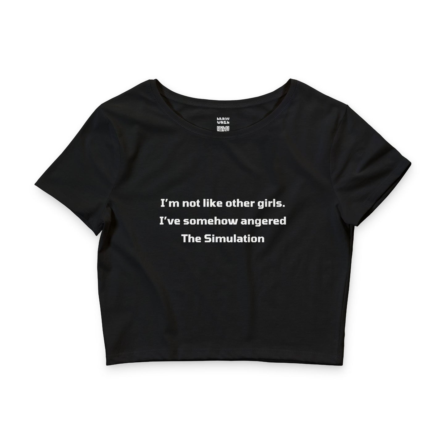 I’m Not Like Other Girls Crop Top Baby Tee