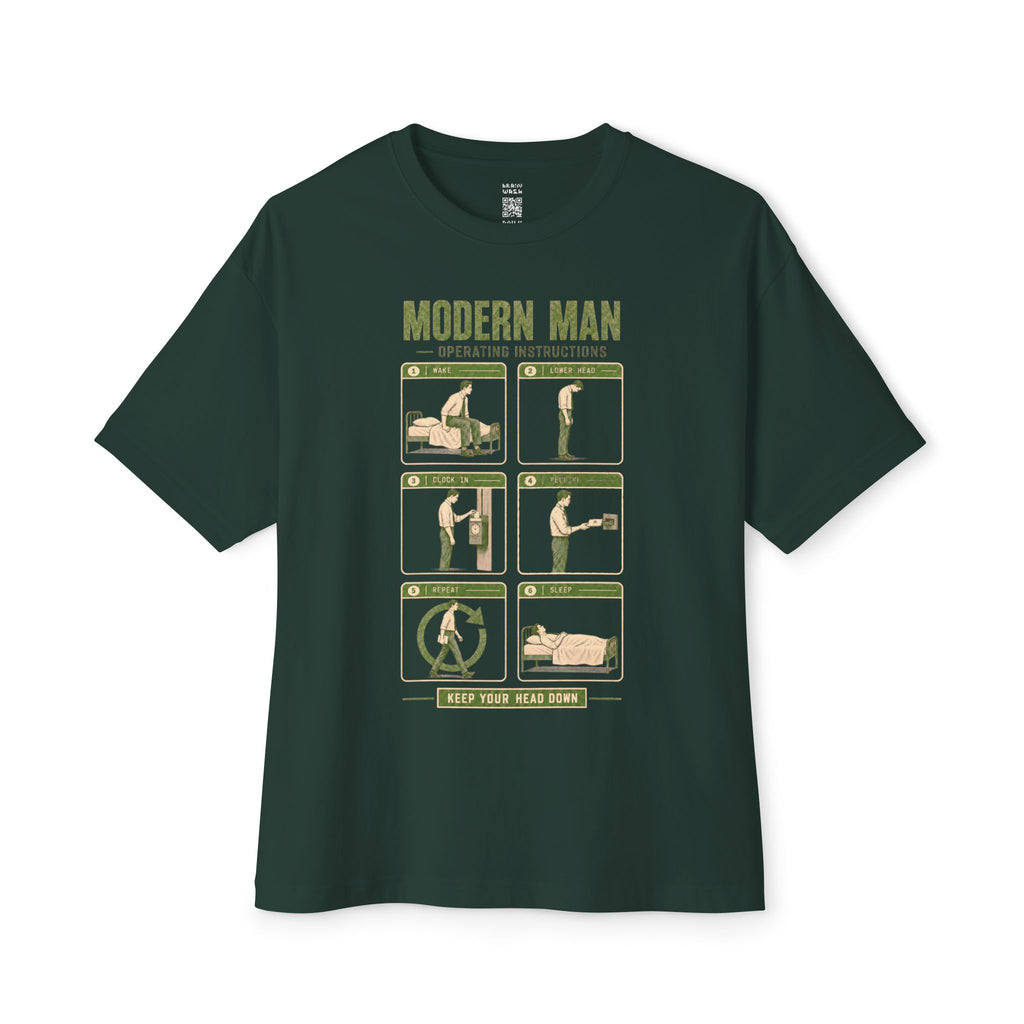 Modern Man Operating Instructions Oversized Tee