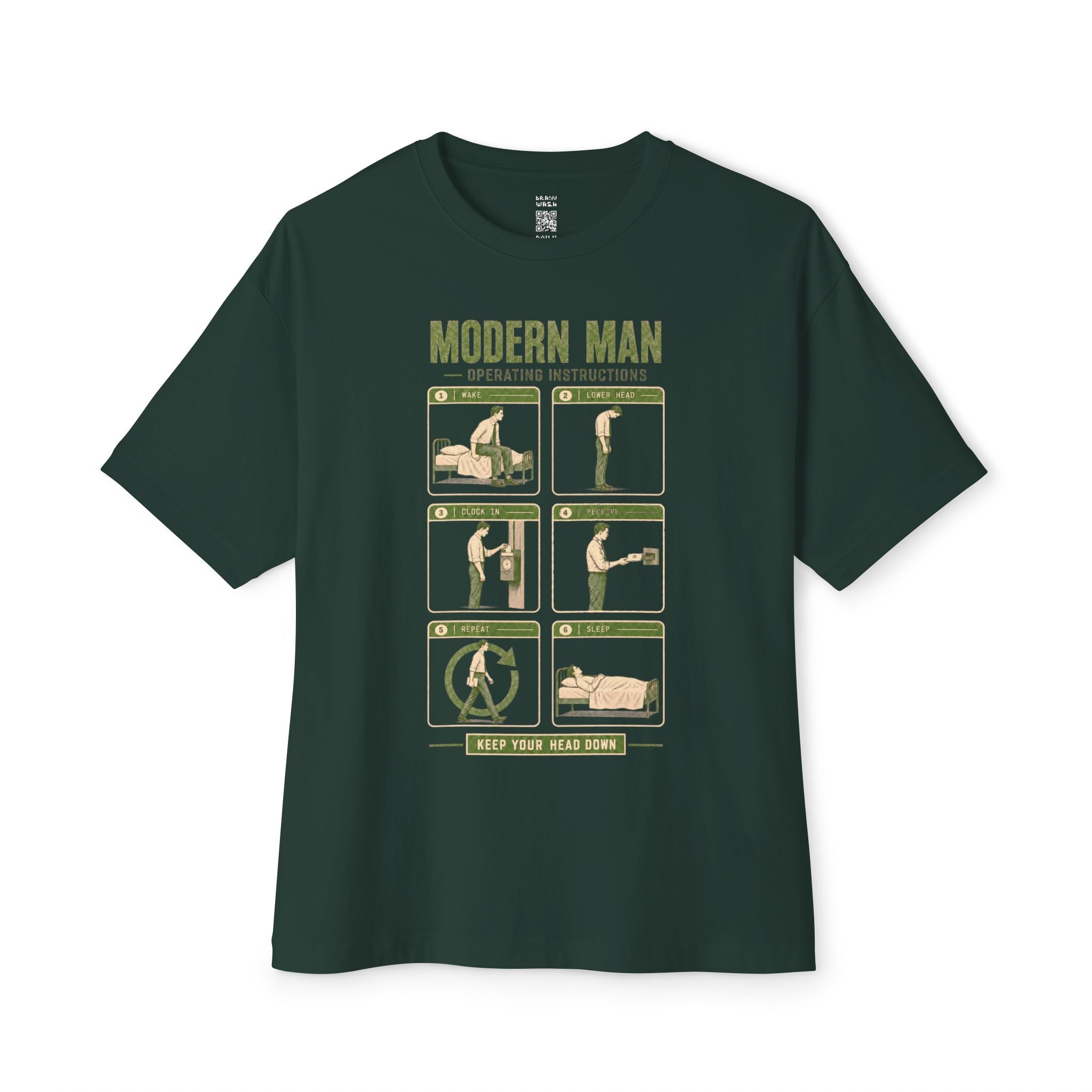 Modern Man Operating Instructions Oversized Tee