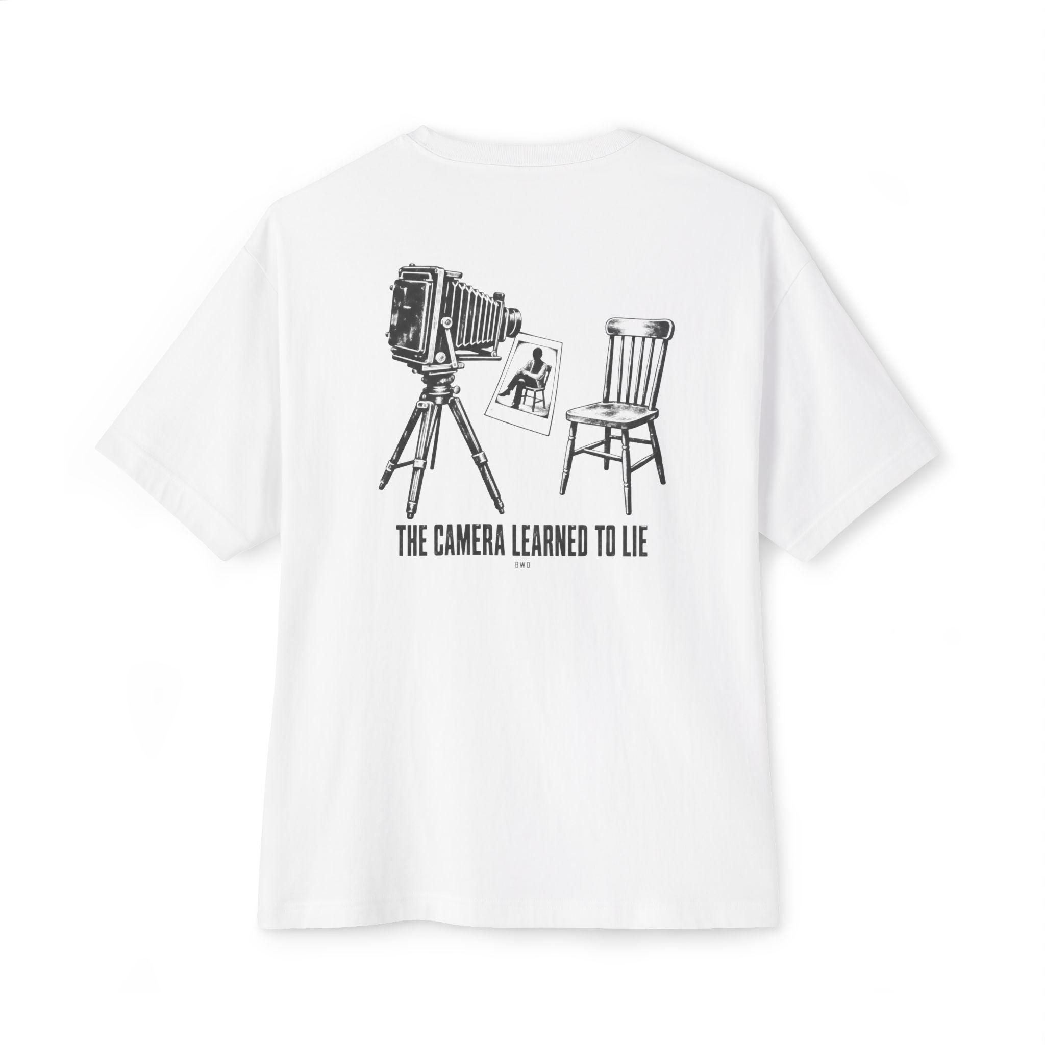 Camera Learned To Lie Oversized Tee