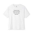 Vague Memories From The Early Internet Oversized Tee