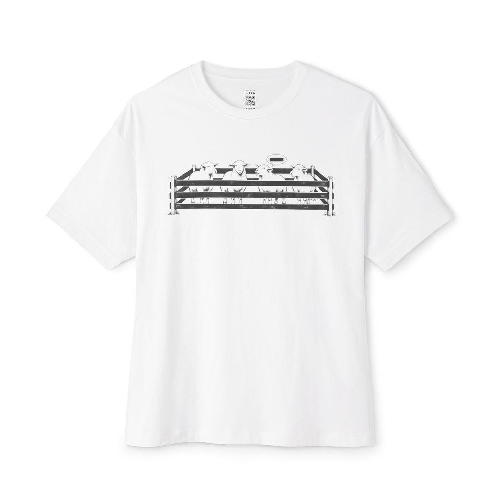 Censored Sheep Oversized Tee