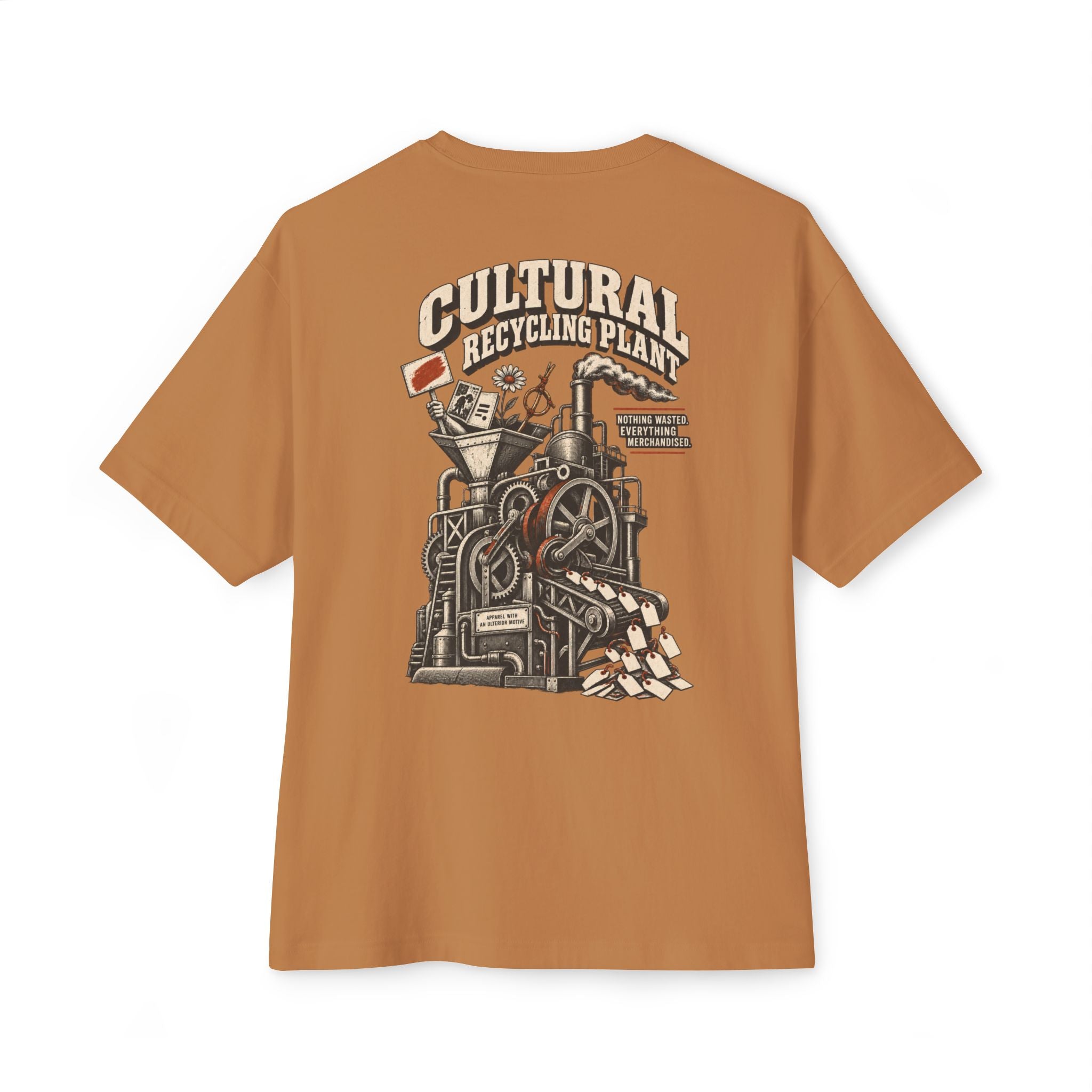 Cultural Recycling Plant Oversized Tee