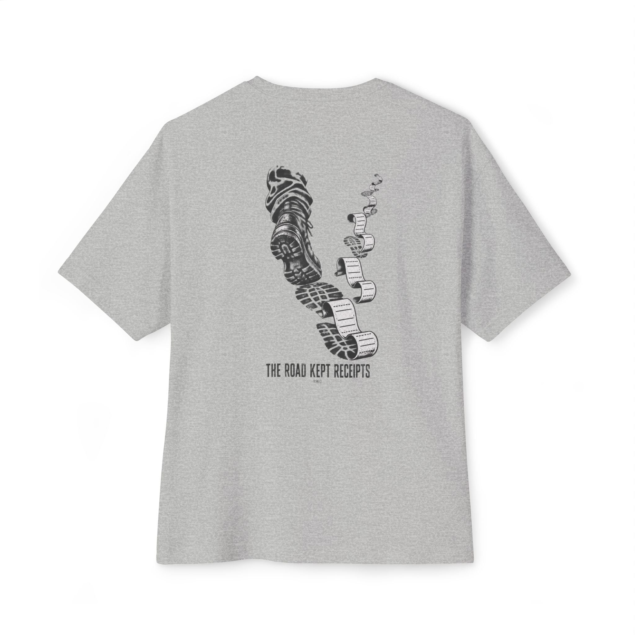 The Road Kept Receipts Oversized Tee