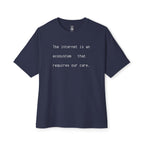 Ecosystem That Requires Our Care Oversized Tee