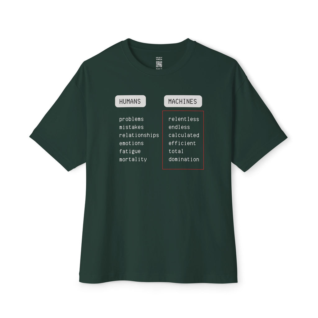 Humans x Machines Oversized Tee