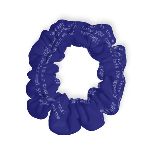 BSoD (Blue Screen of Death) Scrunchie / Decoy Stashie