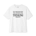 Until Thinking Improves Oversized Tee