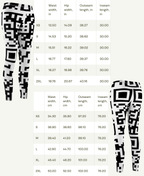 QR Print Yoga Pants