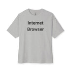 Internet Browser Oversized Tee