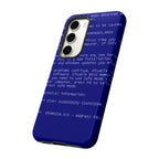 BSoD (Blue Screen of Death) Phone Case