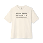 Alien Invasion Oversized Tee